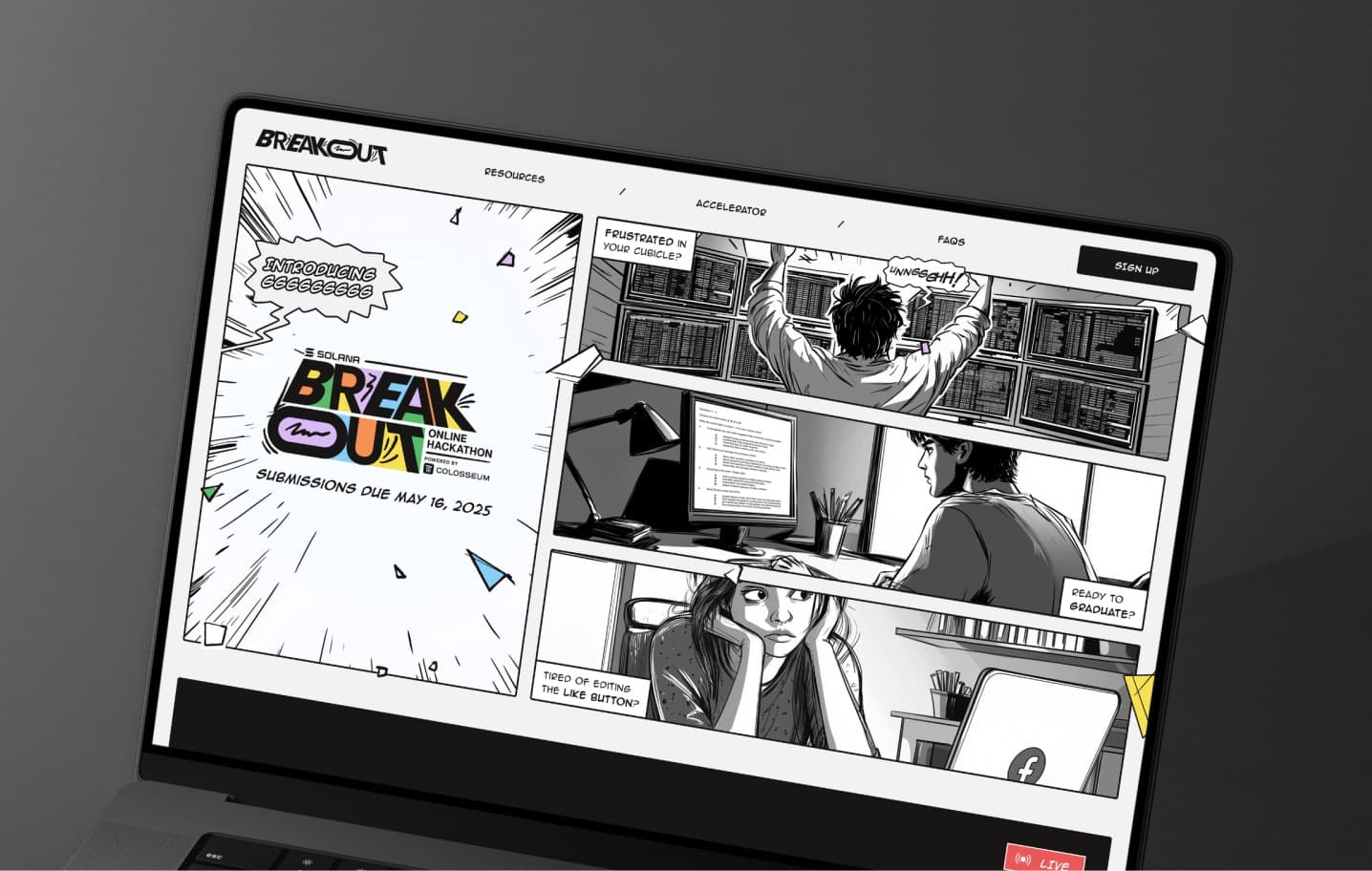 Solana Breakout screenshot 1